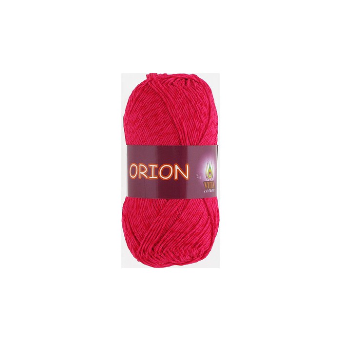 Vita cotton Orion 4573 Красная ягода 77% мерсиризированный хлопок 23% вискоза 170м 50гр