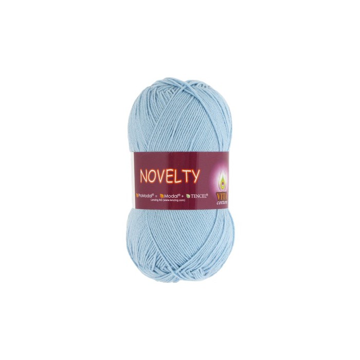 Vita cotton Novelty 1217 Светло-голубой 50% ProModal, хлопок 50%  200 м 50 гр
