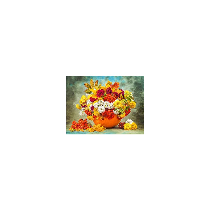 "Матренин посад" схема для вышивания бисером на шелке арт.4193 "Осенний букет" 37*49см