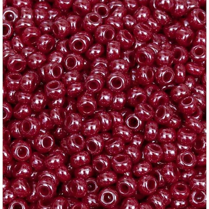 Бисер Preciosa (Чехия) 10 гр. арт.98230 цв. керамический блестящий, красный