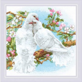 "Риолис" 1856 Набор для вышивания "Белые голуби"