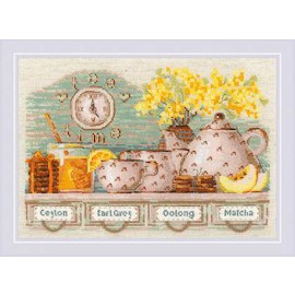 "Риолис" 1873 Набор для вышивания "Tea Time" 30*21 см