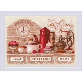 "Риолис" 1874 Набор для вышивания "Coffee Time" 30*21 см