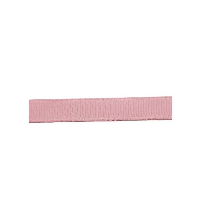 Лента репсовая однотонная цв.светло-розовый 10 мм