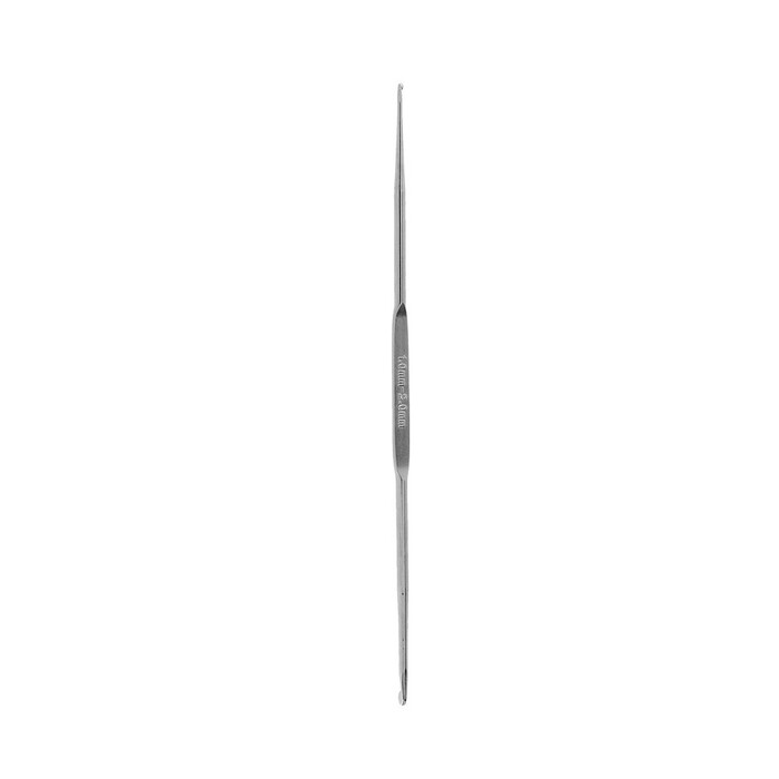 Крючок для вязания двухстор.металл d 1.0-2.0 мм 13см GAMMA