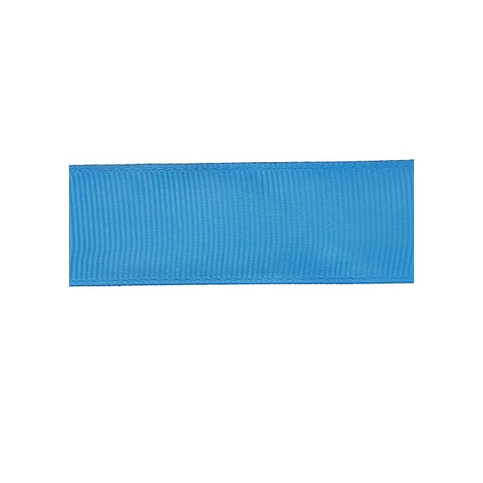 Лента репсовая однотонная цв.голубой 25 мм