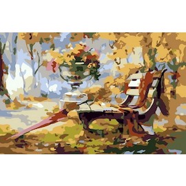 Картина по номерам CX4356 Осенний парк 20*30 см