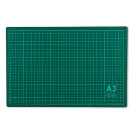 Мат для резки 45x30 см формат А3/серо-зелёный "GAMMA"