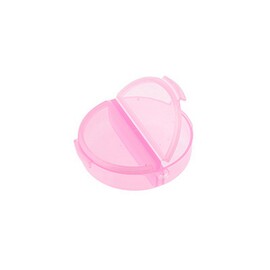 Контейнер "GAMMA" пластик цв.прозрачный розовый d 5.5х1.8см
