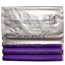 "Sonnet" полимерная глина, 56г цв. Фиолетовый