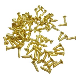 Шуруп 8*2,5 мм золото (10 шт)