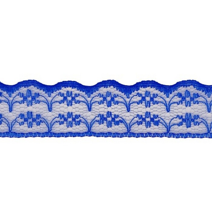 Кружево капрон Крк2.2-30/029 шир.20 мм цв. Синий