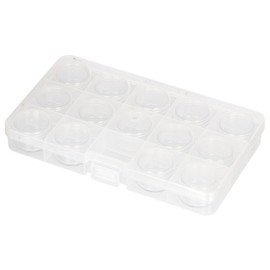 Коробка пластик для шв. принадл. GAMMA 17,7*10,2*2,3 см цв.прозрачный ОМ-042-110