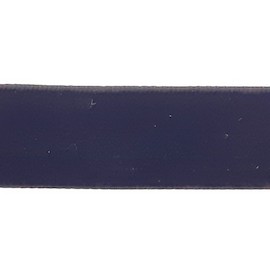 Лента бархатная ширина 2.5 см цвет чёрный