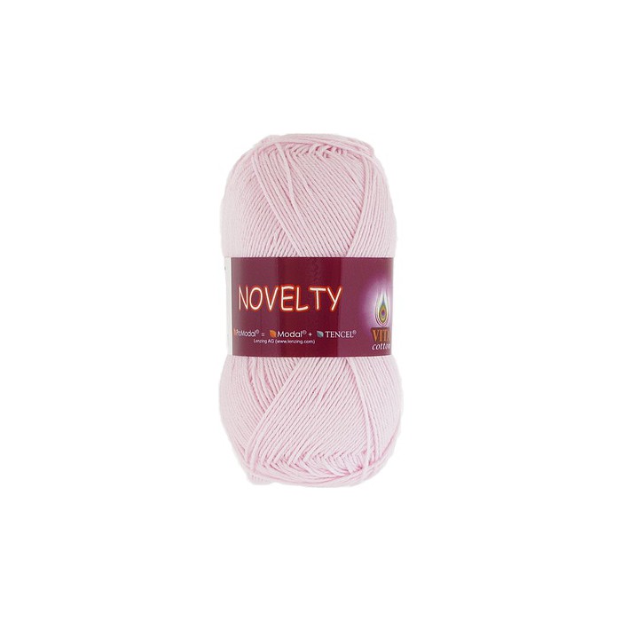 Vita cotton Novelty 1211 Розовый 50% ProModal, хлопок 50%  200 м 50 гр