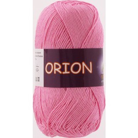 Пряжа Vita-cotton "Orion" 4558 Розовый 77% мерсиризированный хлопок 23% вискоза 170м 50гр