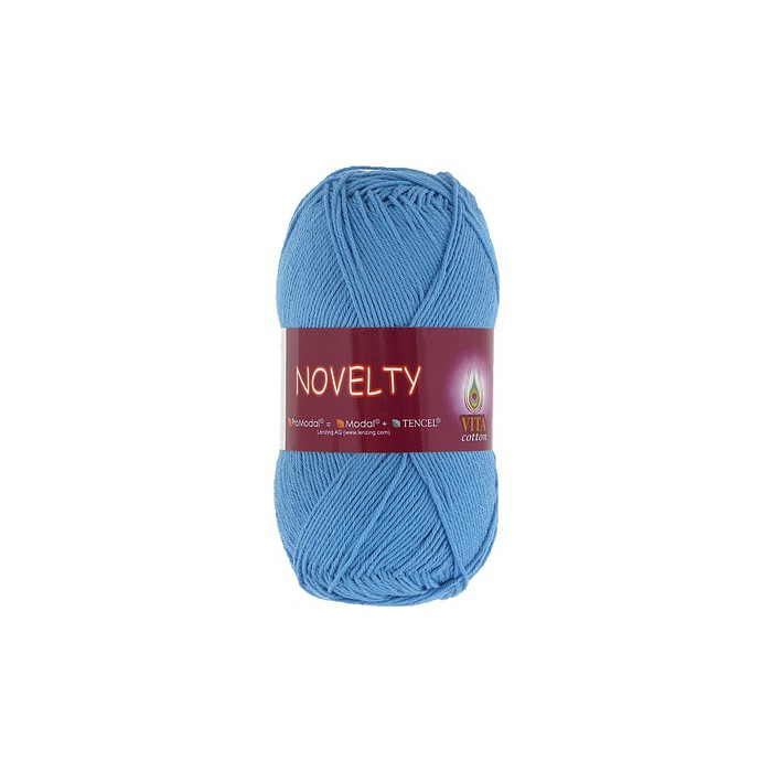 Vita cotton Novelty 1207 Голубой 50% ProModal, хлопок 50%  200 м 50 гр